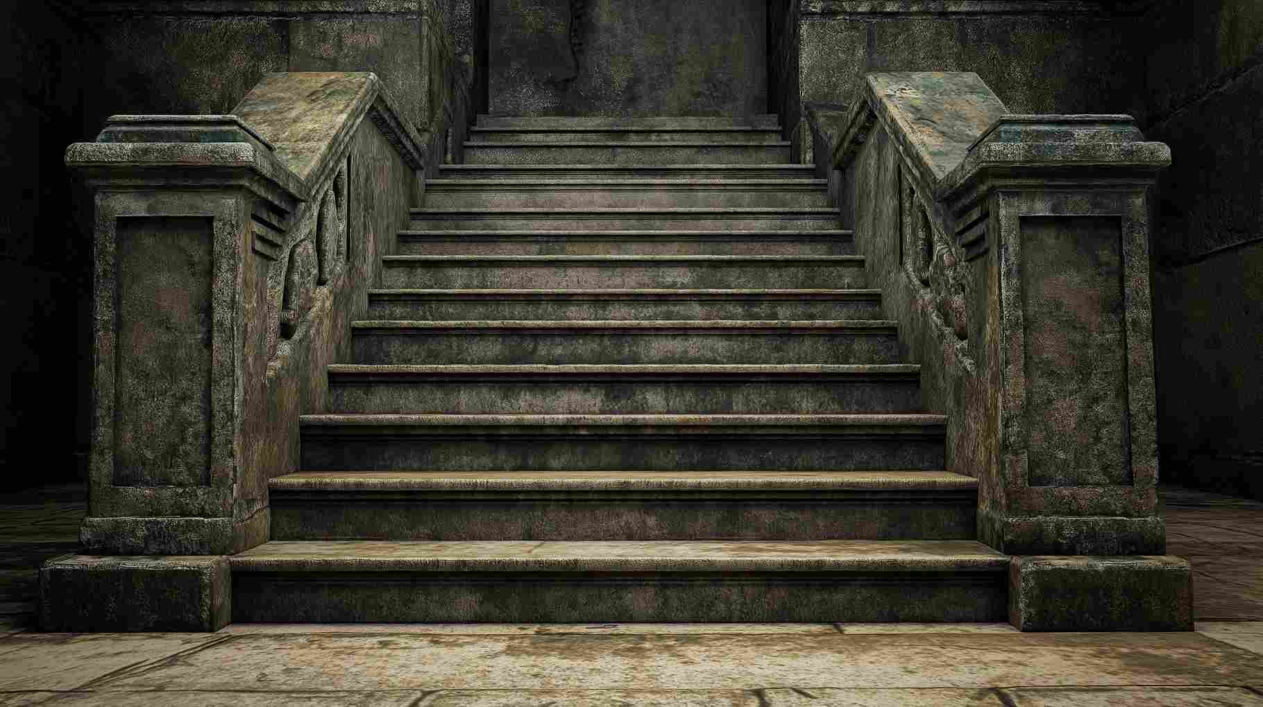 bornx3_Front_view_of_stone_stairs_down_of_ancient_room_-_--ar_1_b1947d51-cf4f-4043-8397-dcaeb2767d25_11zon